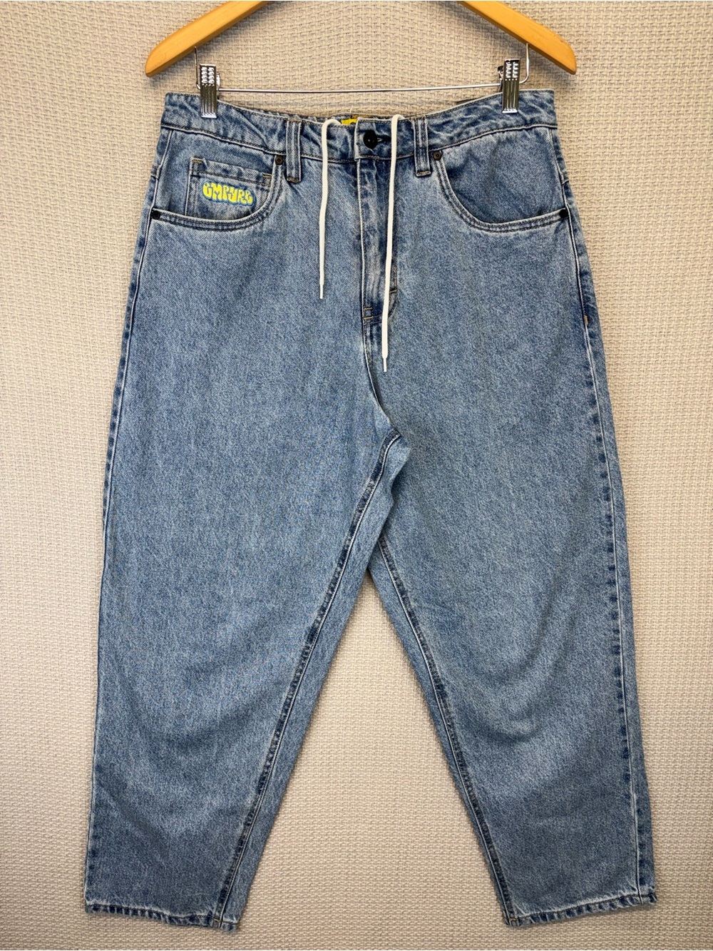 Empyre Relaxed Fit Skate Jeans Mens Size 30 Blue Denim Baggy Y2K Skater Pants